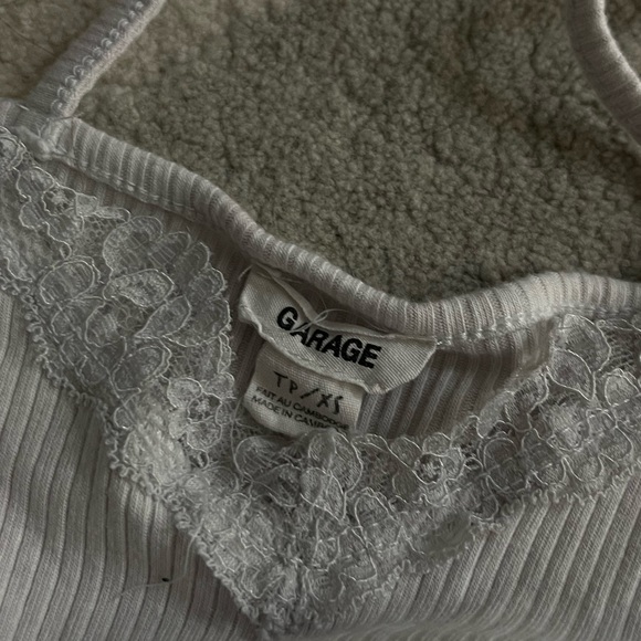 Garage - Lace Neckline Tank Top - Picture 3 of 3